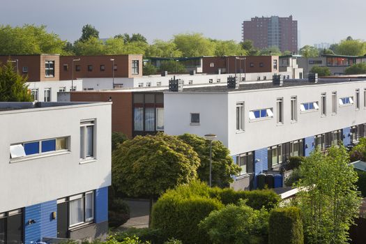 Residential district Rotterdam Prinsenland in the Netherlands
