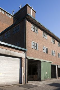 Old flour and grain warehouse in Gouda, the Netherlands