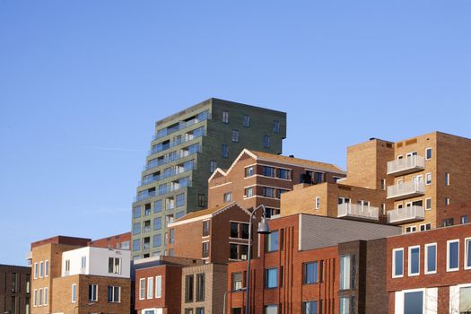  Residential district Crooswijk in Rotterdam, the Netherlands