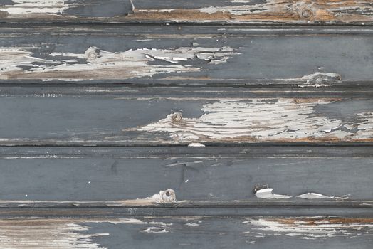 Horizontal weathered gray planks as background picture
