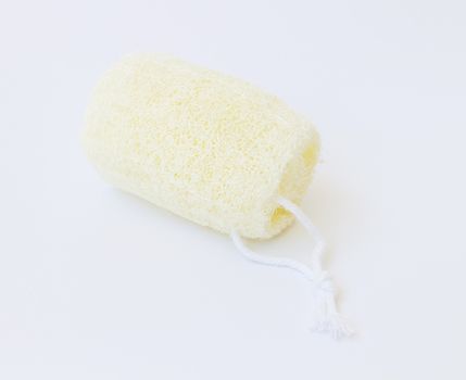 Loofah Body Scrub, skin care beauty concept