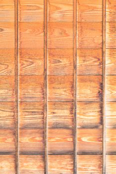 detail of Japanese house wood sliding door