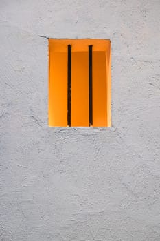 traditional chinese window with white wall
