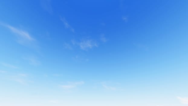 Cloudy blue sky abstract background, blue sky background with tiny clouds, 3d illustration