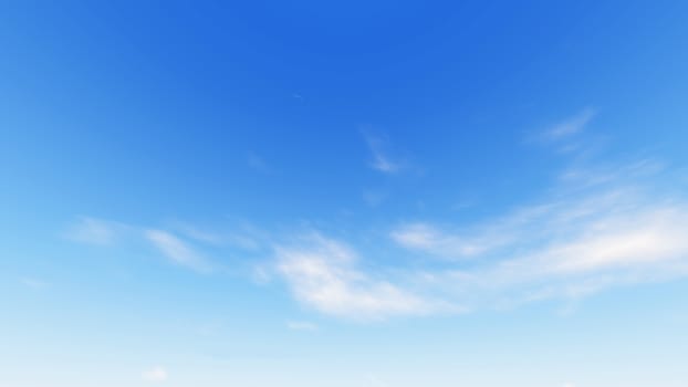 Cloudy blue sky abstract background, blue sky background with tiny clouds, 3d illustration