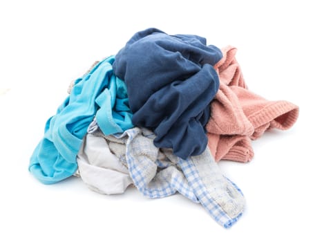 Clothes wait for clean washed, housework concept