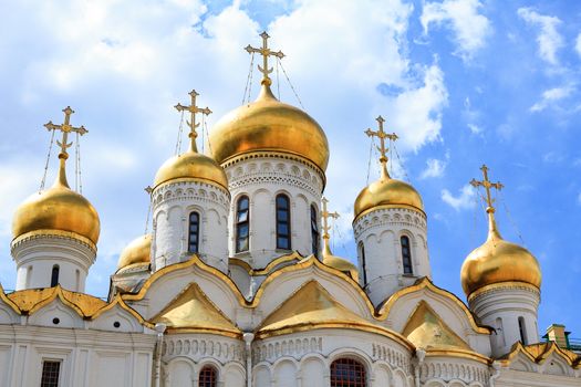 The Cathedral of the Dormition, Moscow, Russia