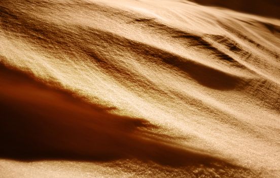 background of sand like barchan at summer