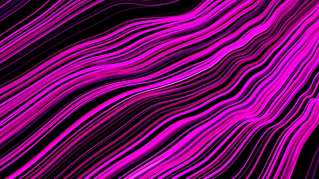 Abstract background with wave lines. 3d rendering