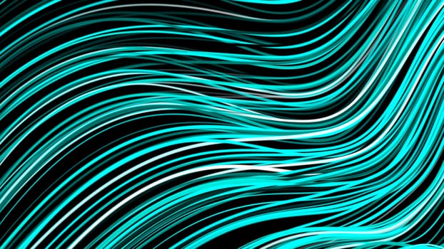 Abstract background with wave lines. 3d rendering