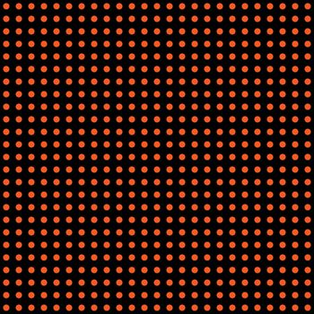 Halloween polka dot background. Orange and black dark endless seamless texture. Thanksgivings day cute pattern
