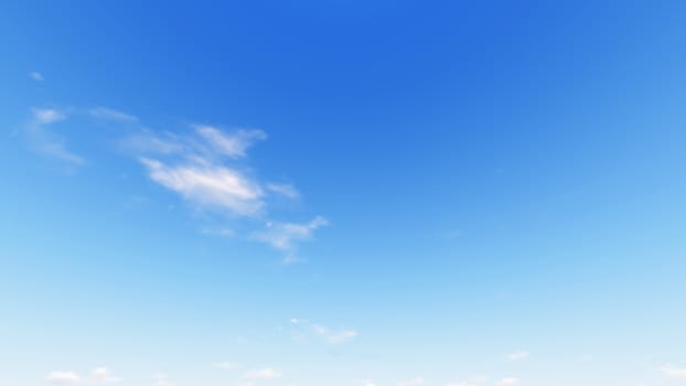 Cloudy blue sky abstract background, blue sky background with tiny clouds, 3d illustration