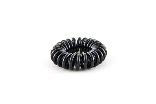 InvisiBobble True Black Hair Eraser isolated on white background photo. Beautiful picture, background, wallpaper 

