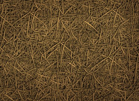 Illustration of hundreds of thorns to use as a background.