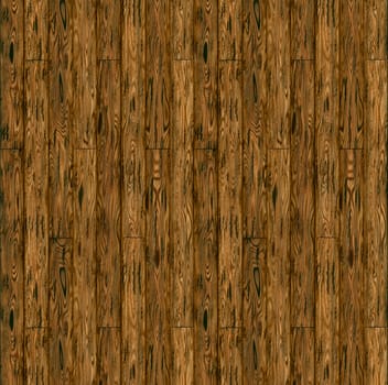 Digital illustration of a rustic wood floor.