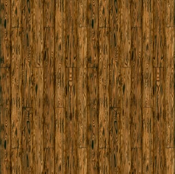 Digital illustration of a rustic wood floor.