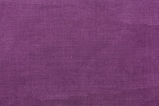 purple burlap background and texture, The texture of the burlap, closeup