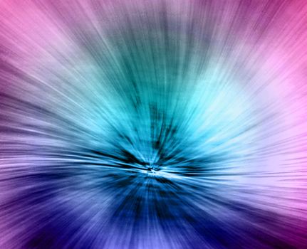 Image of Motion fast in colorful tunnel ,abstract speed toward the light.Abstract Blur Car Traffic Tunnel Background. vortex with a bright light streaks. zooming blur rotate circle pattern background