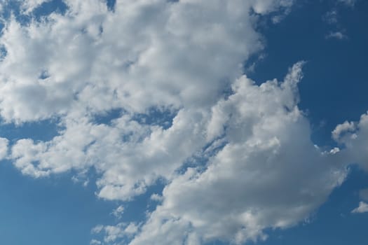 Blue sky with clouds background, blue sky with clouds