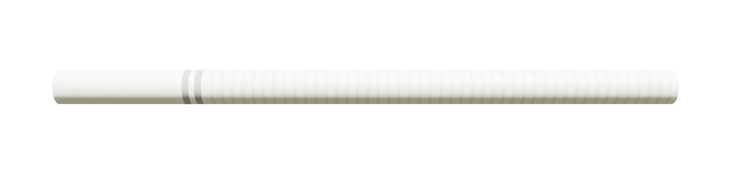 3d illustration of a thin filter cigarette