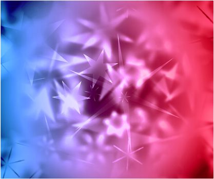star abstract background, beautiful banner wallpaper design illustration