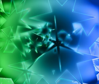 star abstract background, beautiful banner wallpaper design illustration