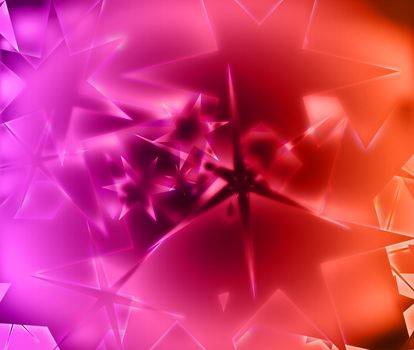 star abstract background, beautiful banner wallpaper design illustration