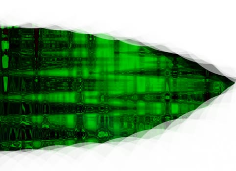 digital, green abstract background, beautiful banner wallpaper design illustration 