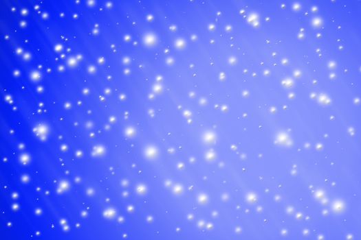 Falling snow christmas card. Winter abstract background illustration.