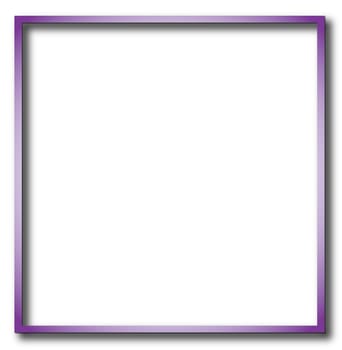 Illustration of purple empty, single, colorful, web, internet, square frame.