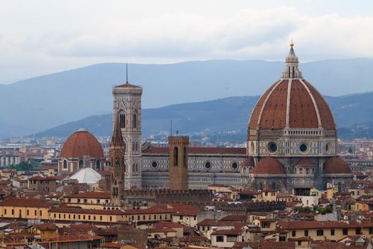 A view of Florence Cathedral, Brunelleschi's dome