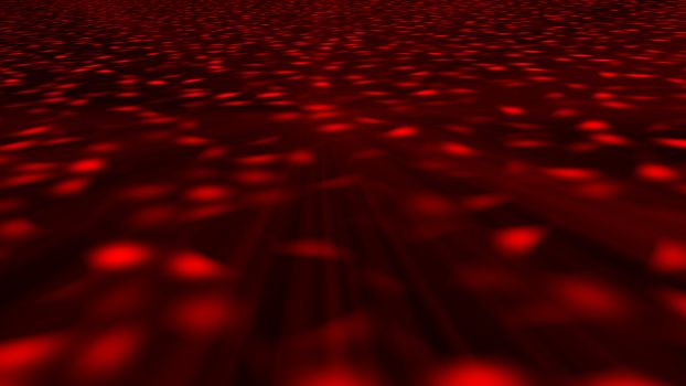 Abstract background with disco floor. 3d rendering.