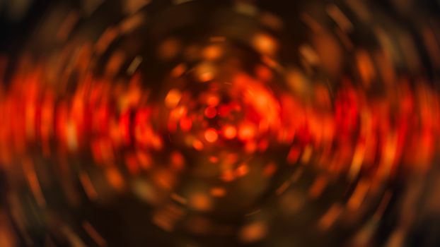 Radial gold blur background. Digital illustration. 3d rendering