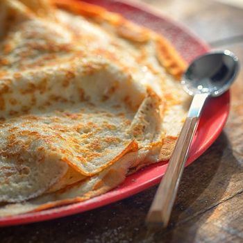 Homemade wheat pancakes details