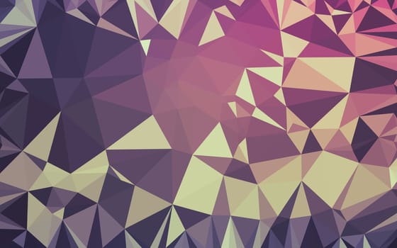 Abstract low poly background, geometry triangle, mosaic pastel color background