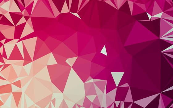 Abstract low poly background, geometry triangle, mosaic pastel color background