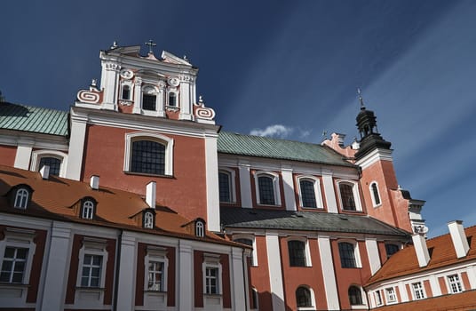 Baroque buildings of the former convent in Poznan