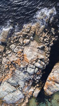 Bay Of Fires in Binalong Bay, Tasmania.