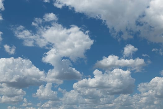 Blue sky with clouds background, blue sky with clouds