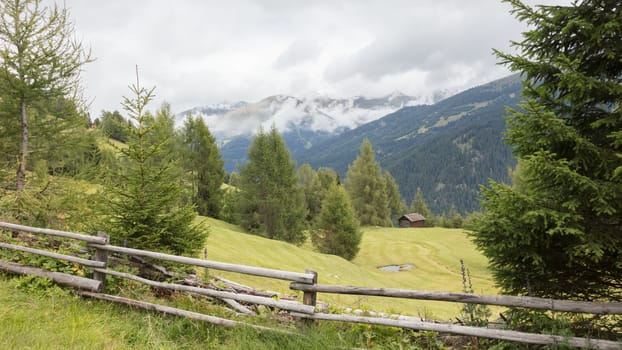 View of beautiful landscape in the Alps - Austria