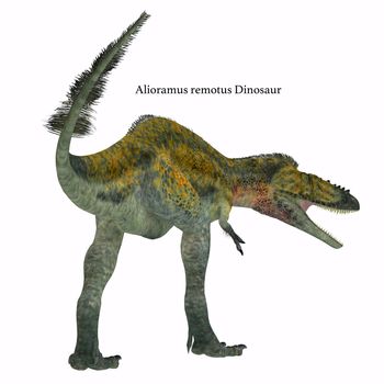 Alioramus was a carnivorous theropod dinosaur that lived in Asia in the Cretaceous Period.