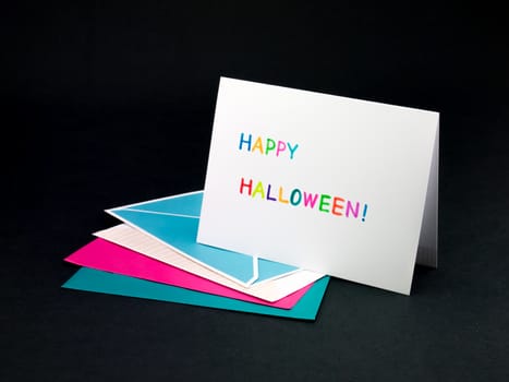 Message Card for Your Family and Friends; Halloween