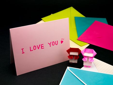 Message Card for Your Family and Friends; I Love You