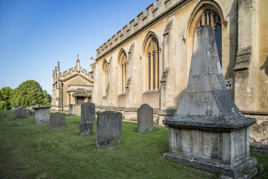 The old St. Andrews Church in Chippenham, Wiltshire, England UK