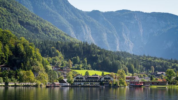 View of Hallstatt from Hallstatt Lake