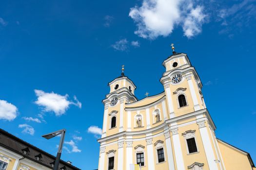 The Collegiate Church of St Michael in Mondsee