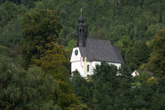 Church on a Hillside near Mondsee