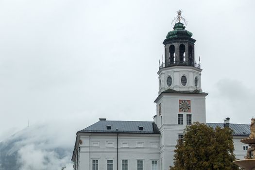 View of the Tower of the Salzburg Museum