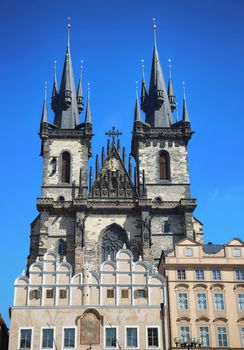 Church of our Lady Tyn in Prague, Czech Republic