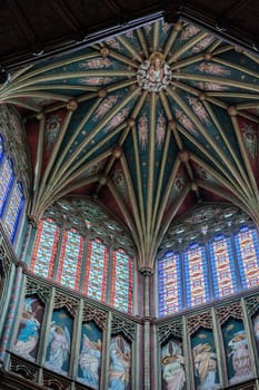 the Octagon roof at Ely cathedral